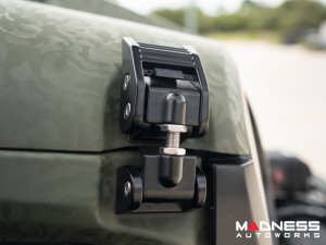 Jeep Wrangler JL Hood Catch - Black